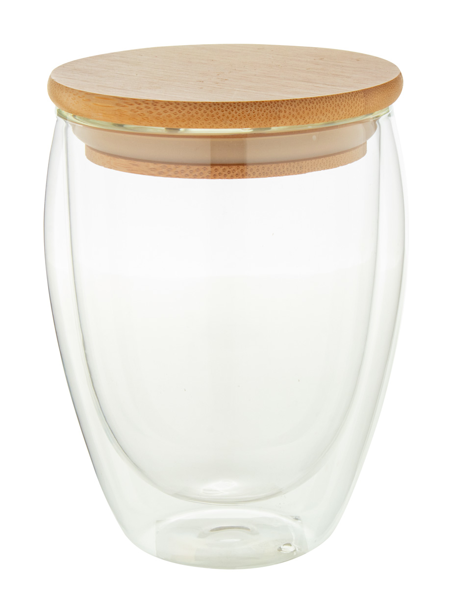 glazen thermosmok Bondina M transparant onbedrukt 4561