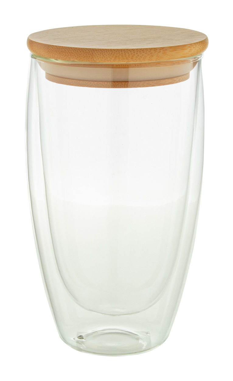 glazen thermosmok Bondina L transparant onbedrukt 4560