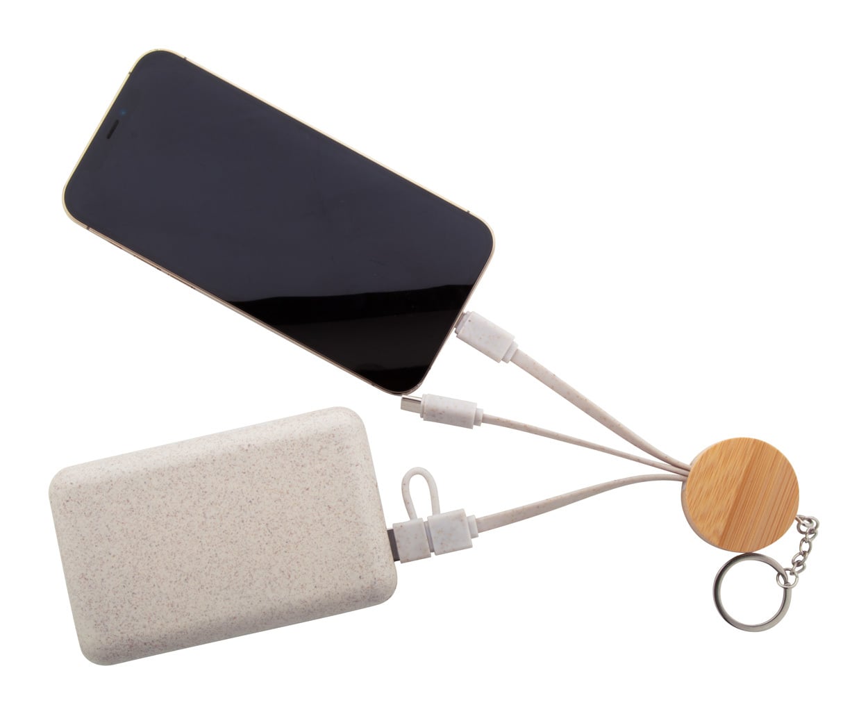 sleutelhanger met USB-oplaadkabel Mugory sample