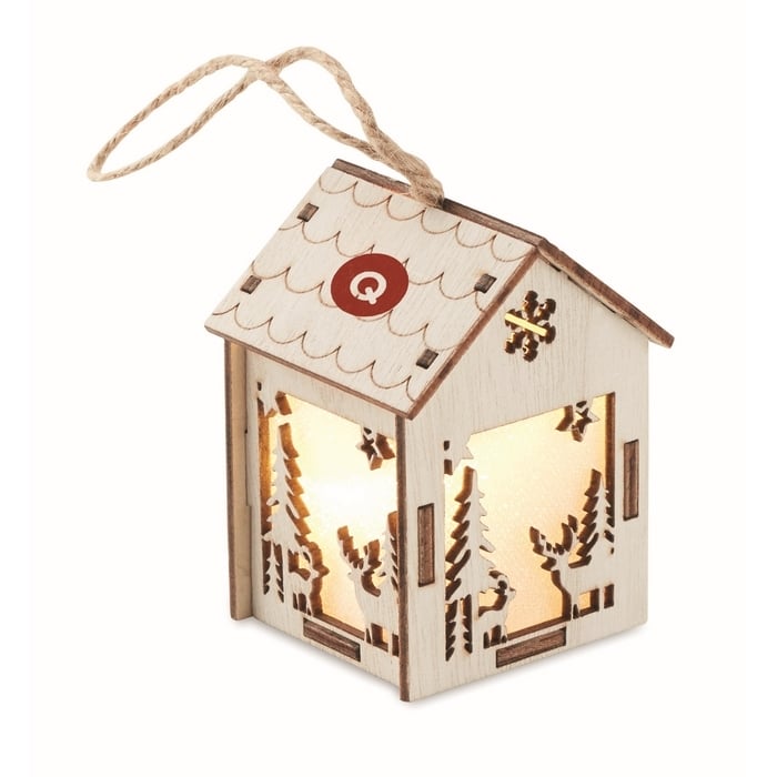 Huisje met licht sample