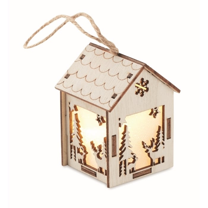 Huisje met licht sample