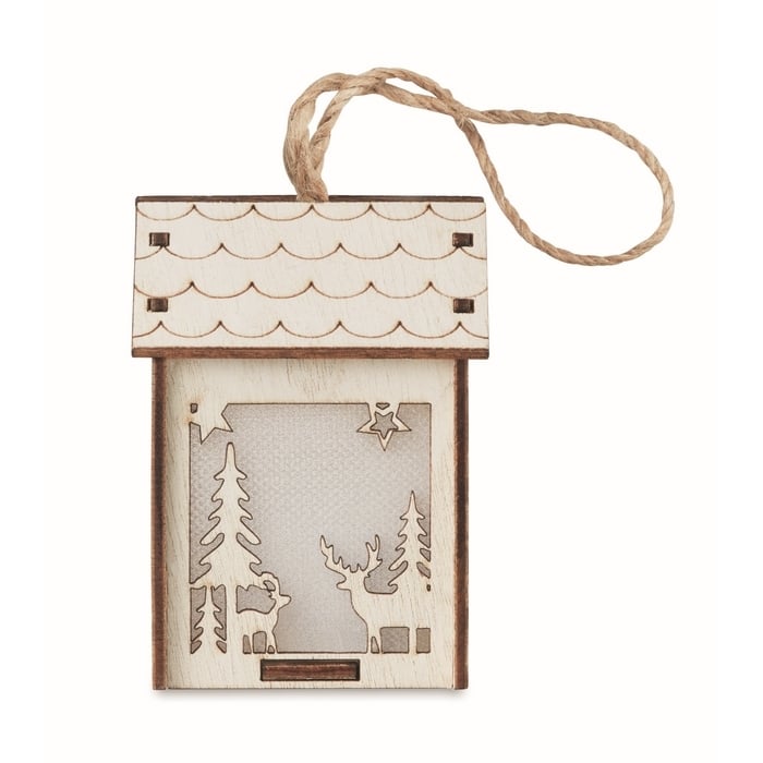 Huisje met licht sample