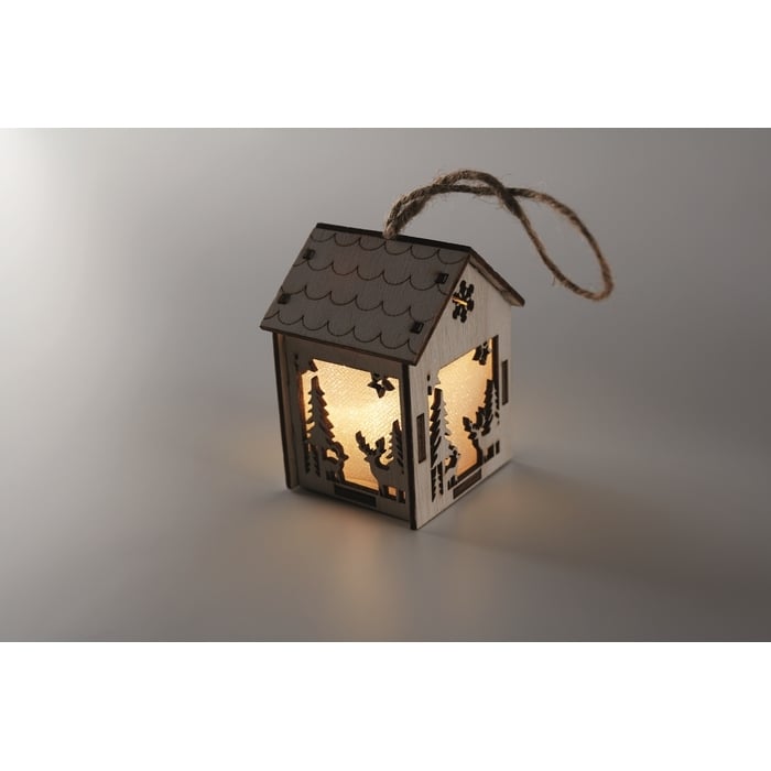 Huisje met licht sample