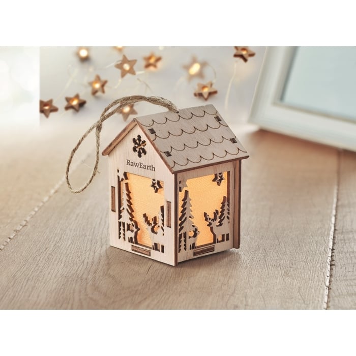 Huisje met licht sample