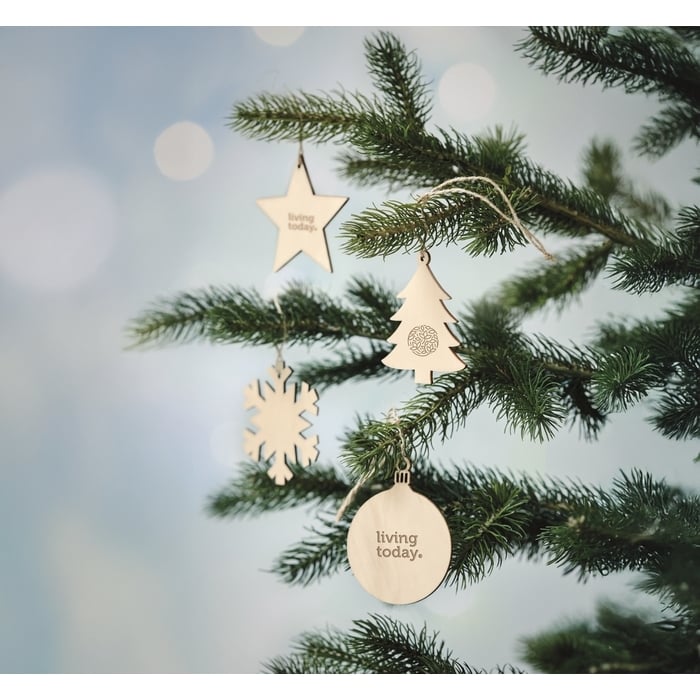 Boomhanger kerstbal sample