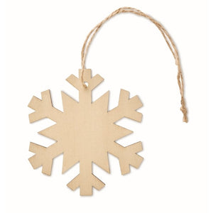 Boomhanger sneeuwvlok bedrukken