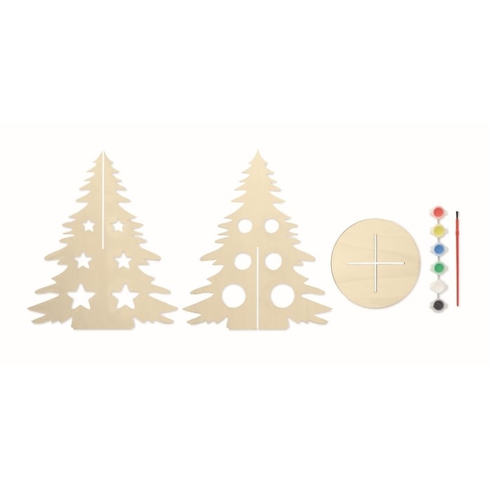 DIY houten kerstboom sample