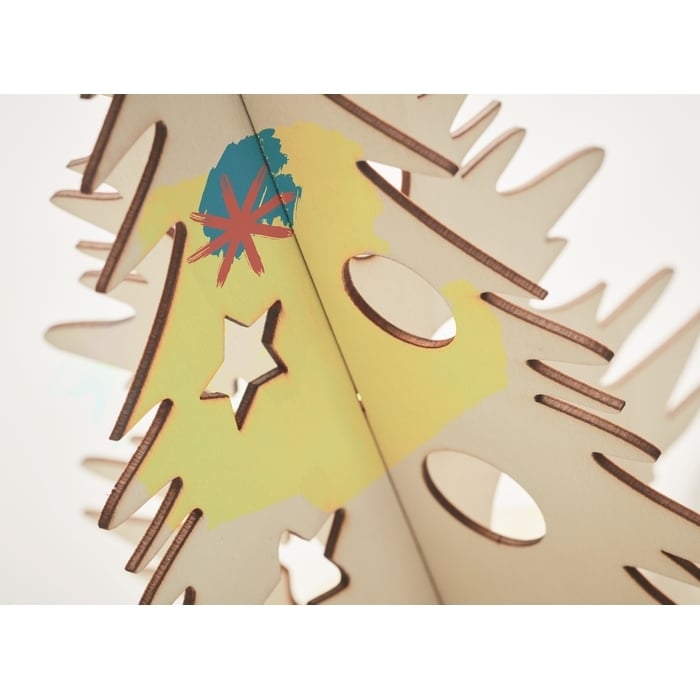 DIY houten kerstboom sample