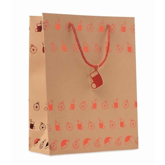 Kraftpapieren geschenkzak sample