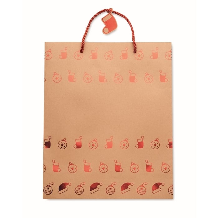 Kraftpapieren geschenkzak sample