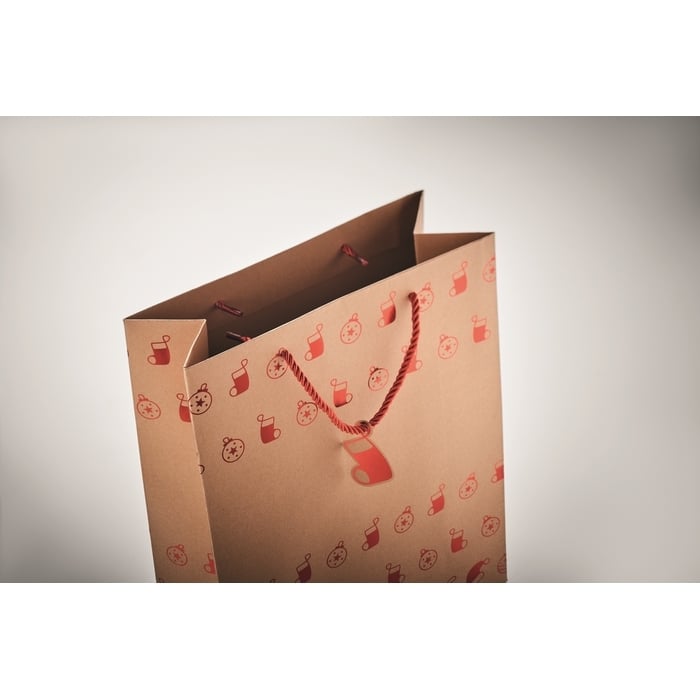 Kraftpapieren geschenkzak sample