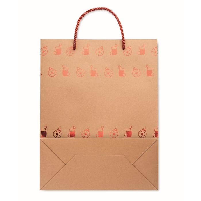 Kraftpapieren geschenkzak sample