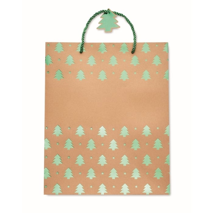 Kraftpapieren geschenkzak sample