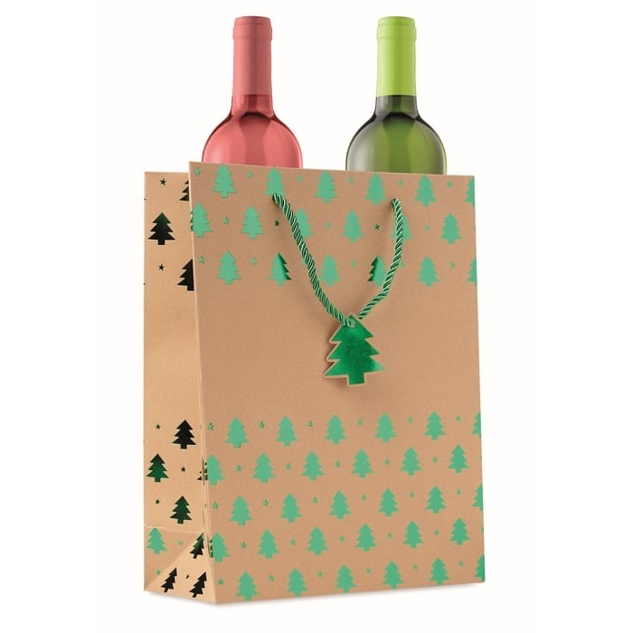 Kraftpapieren geschenkzak sample