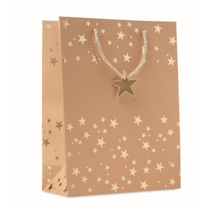 Kraftpapieren geschenkzak sample