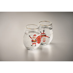 Set van 2 kerstglazen 11093