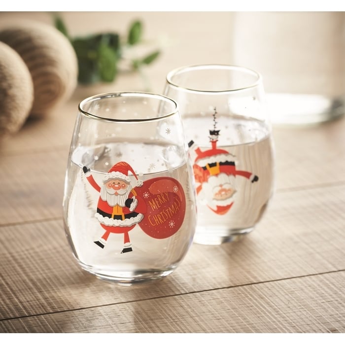 Set van 2 kerstglazen sample