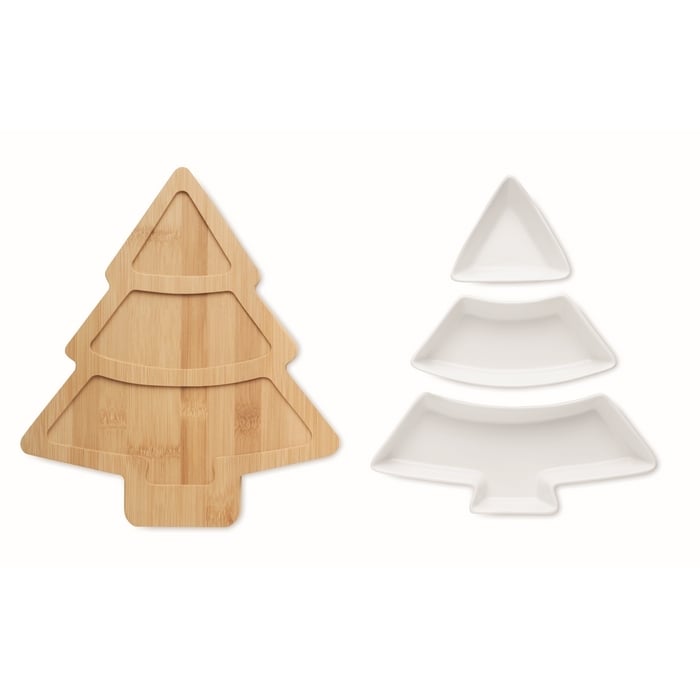 Kerstboom dienblad sample