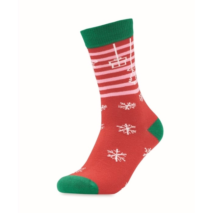 Paar kerstsokken L sample