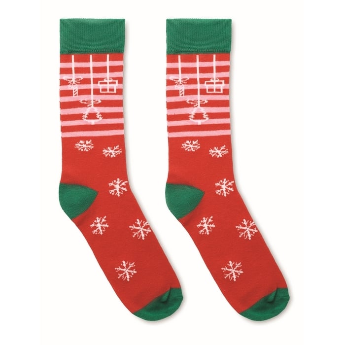 Paar kerstsokken L sample