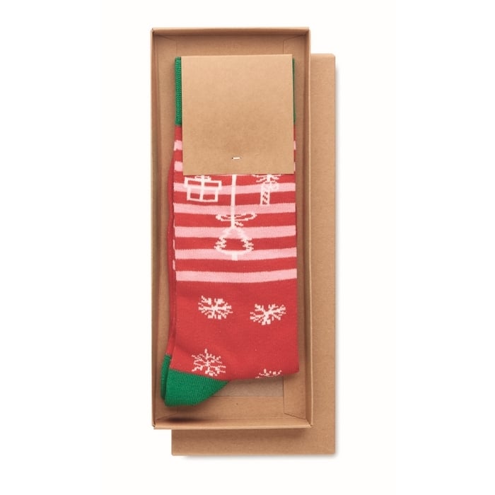 Paar kerstsokken L sample