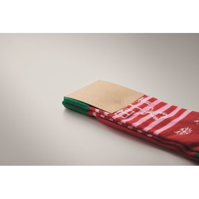 Paar kerstsokken L sample