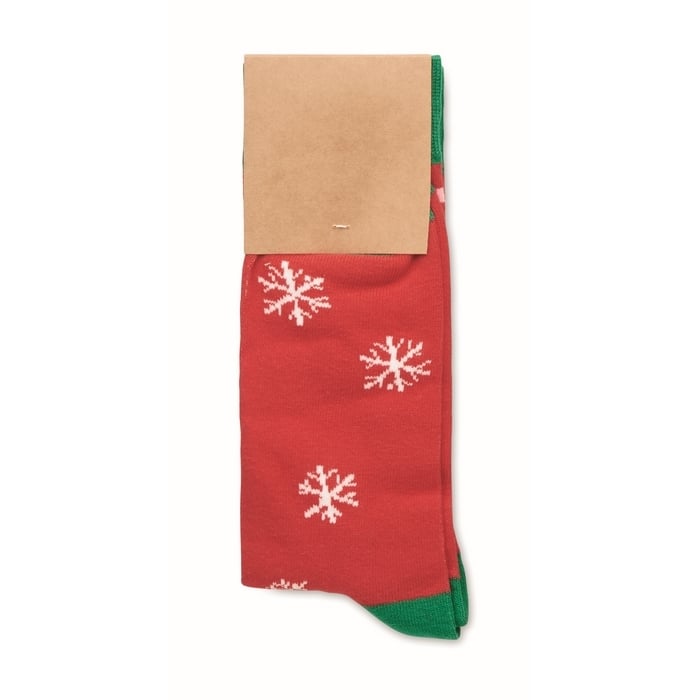 Paar kerstsokken L sample