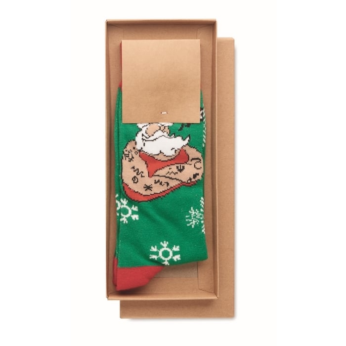 Paar kerstsokken L sample