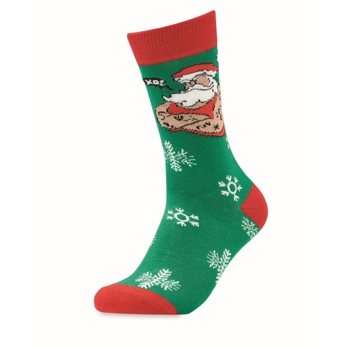 Paar kerstsokken L sample