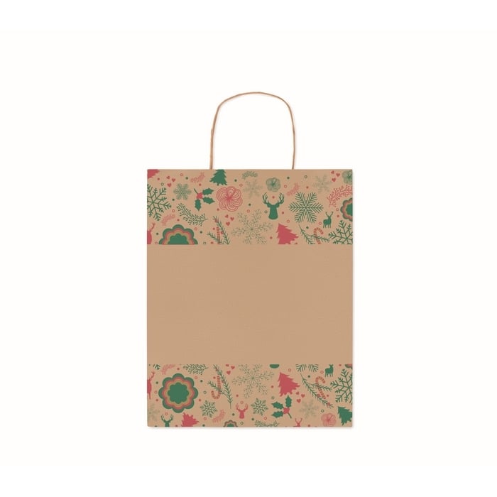 Papieren geschenkzakje medium sample