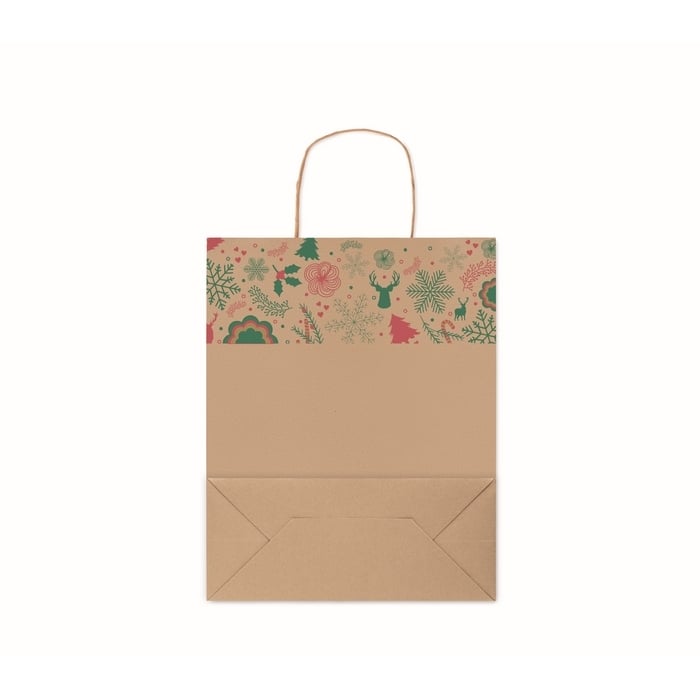 Papieren geschenkzakje medium sample