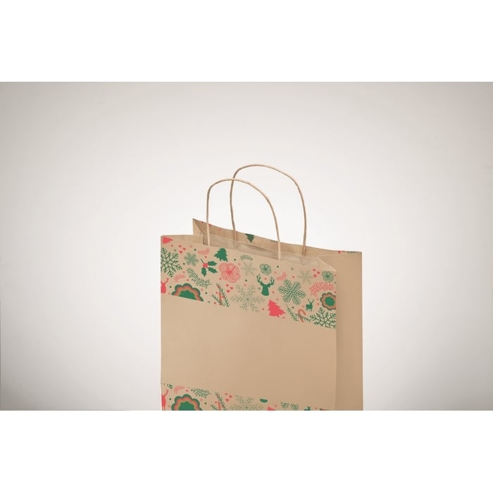 Papieren geschenkzakje medium sample