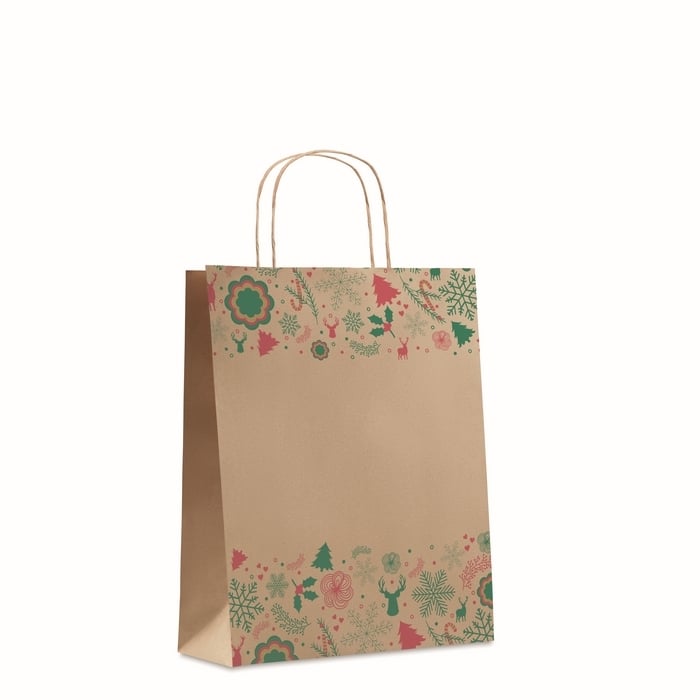 Papieren geschenkzakje medium sample