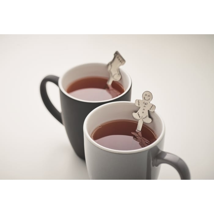 Set van 4 kerst theelepeltjes 11123