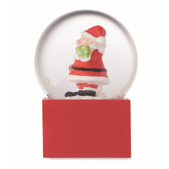 Klein sneeuwbol ornament sample