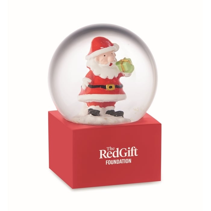 Klein sneeuwbol ornament sample