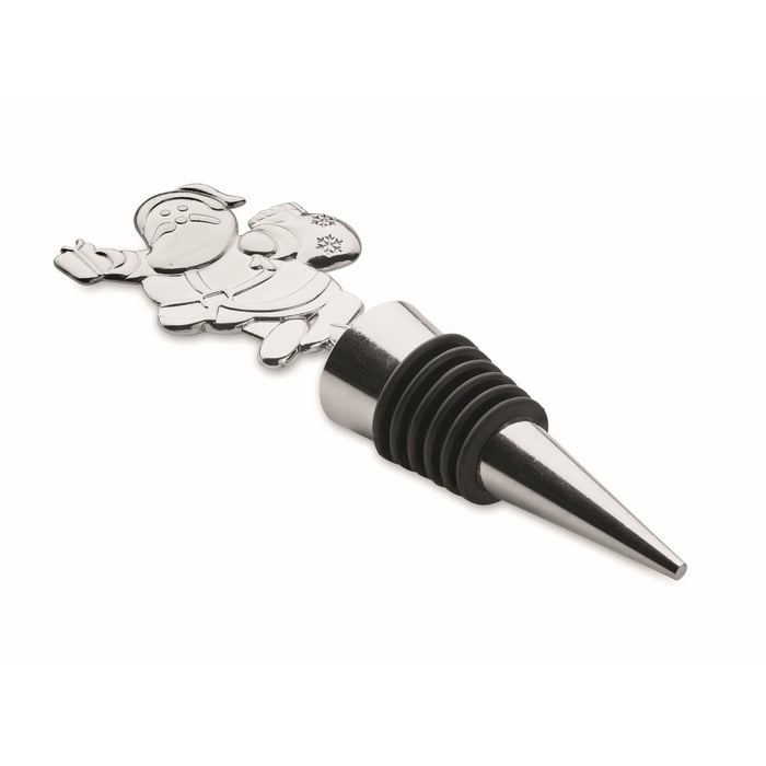 Flessenstop Kerstpatroon sample