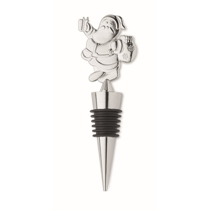 Flessenstop Kerstpatroon sample