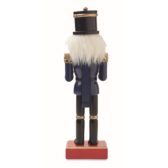 Notenkraker ornament van hout sample