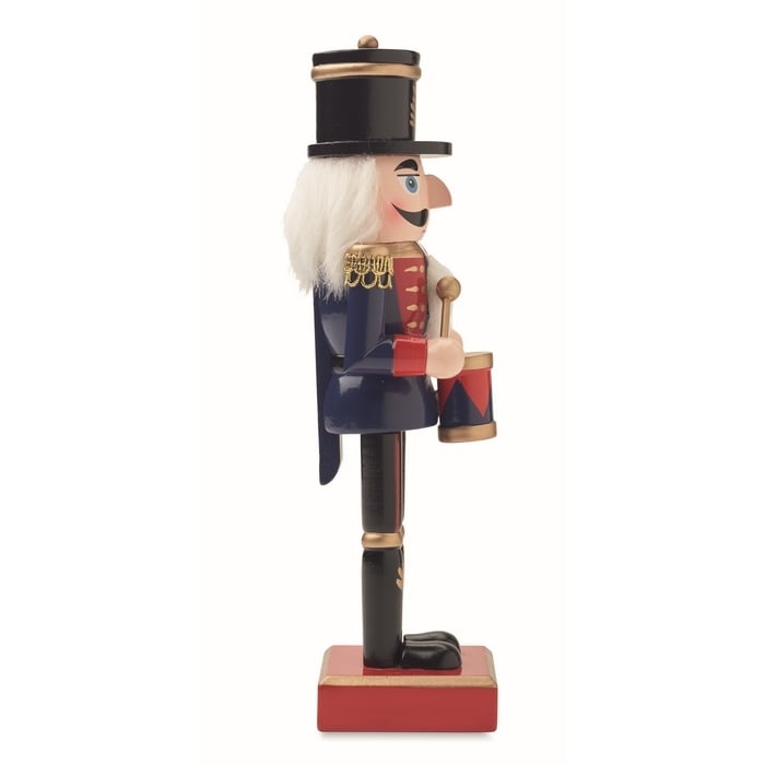 Notenkraker ornament van hout sample