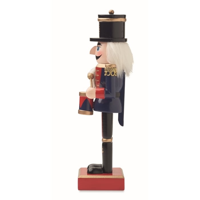 Notenkraker ornament van hout sample