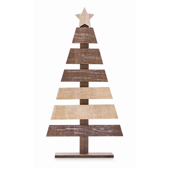 Houten kerstboom sample