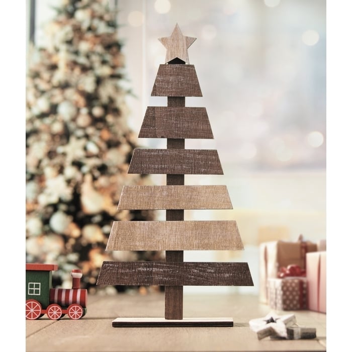 Houten kerstboom sample