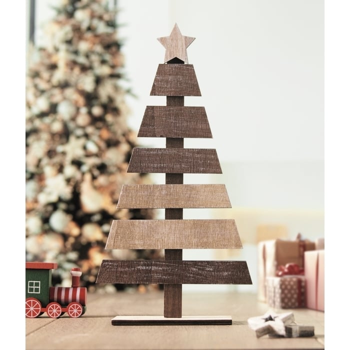 Houten kerstboom sample