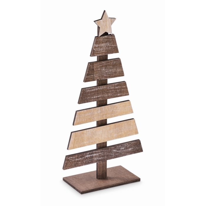 Houten kerstboom sample