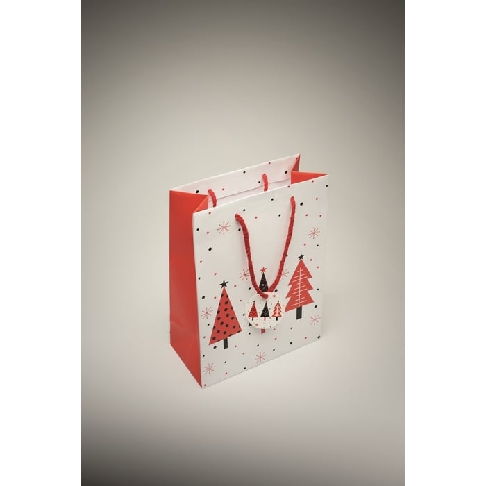 Papieren geschenkzakje (M) sample