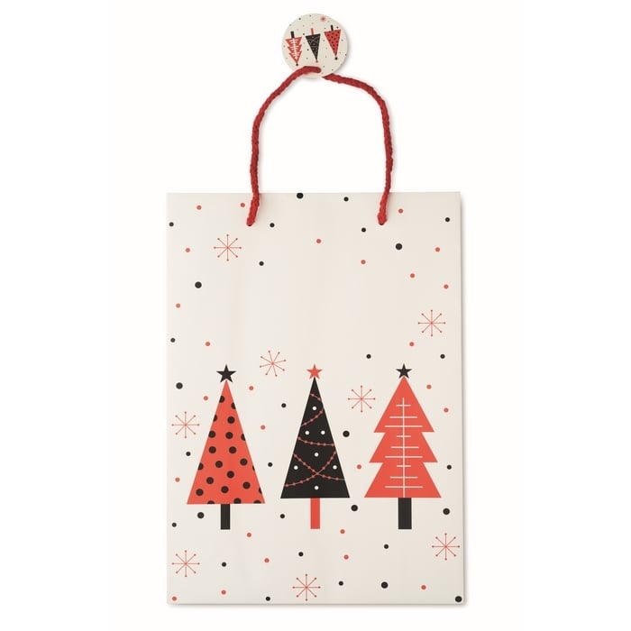 Papieren geschenkzakje (L) sample
