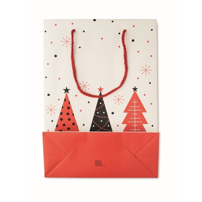 Papieren geschenkzakje (L) sample