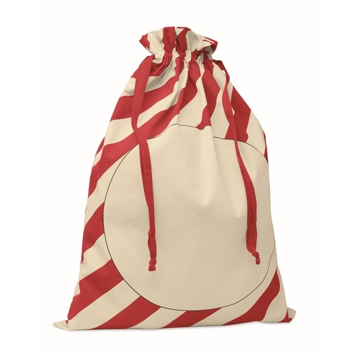 Grote katoenen tas kerstmotief CX1567-05 sample