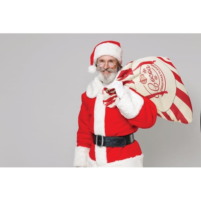 Grote katoenen tas kerstmotief CX1567-05 sample